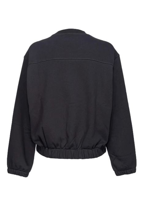 Crew-neck sweatshirt with Love Birds Monogram patch PINKO | sweaters | 103713 A23CZ99